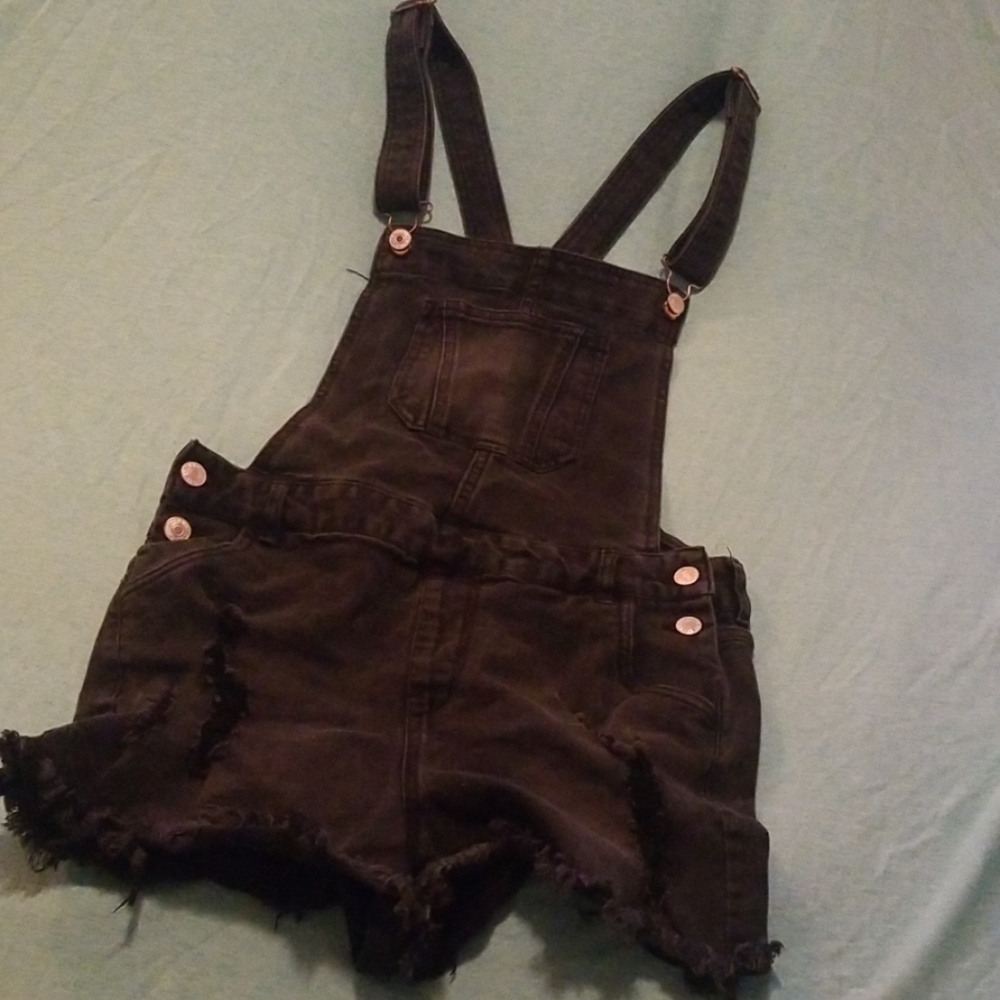 Overall Shorts